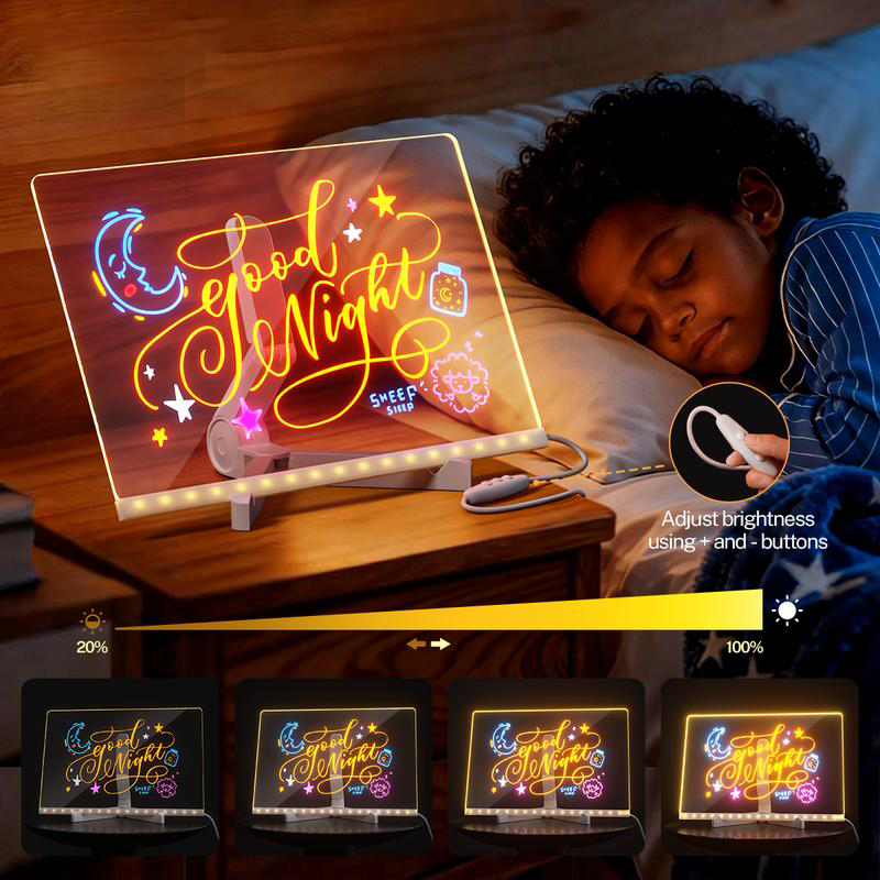 🎁 Newly Upgraded! 49% OFF Glowing LED Sketch Pad✨— A Creative Gift for Kids🎁