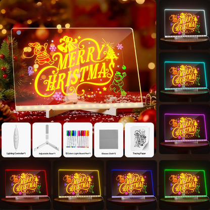 🎁 Newly Upgraded! 49% OFF Glowing LED Sketch Pad✨— A Creative Gift for Kids🎁
