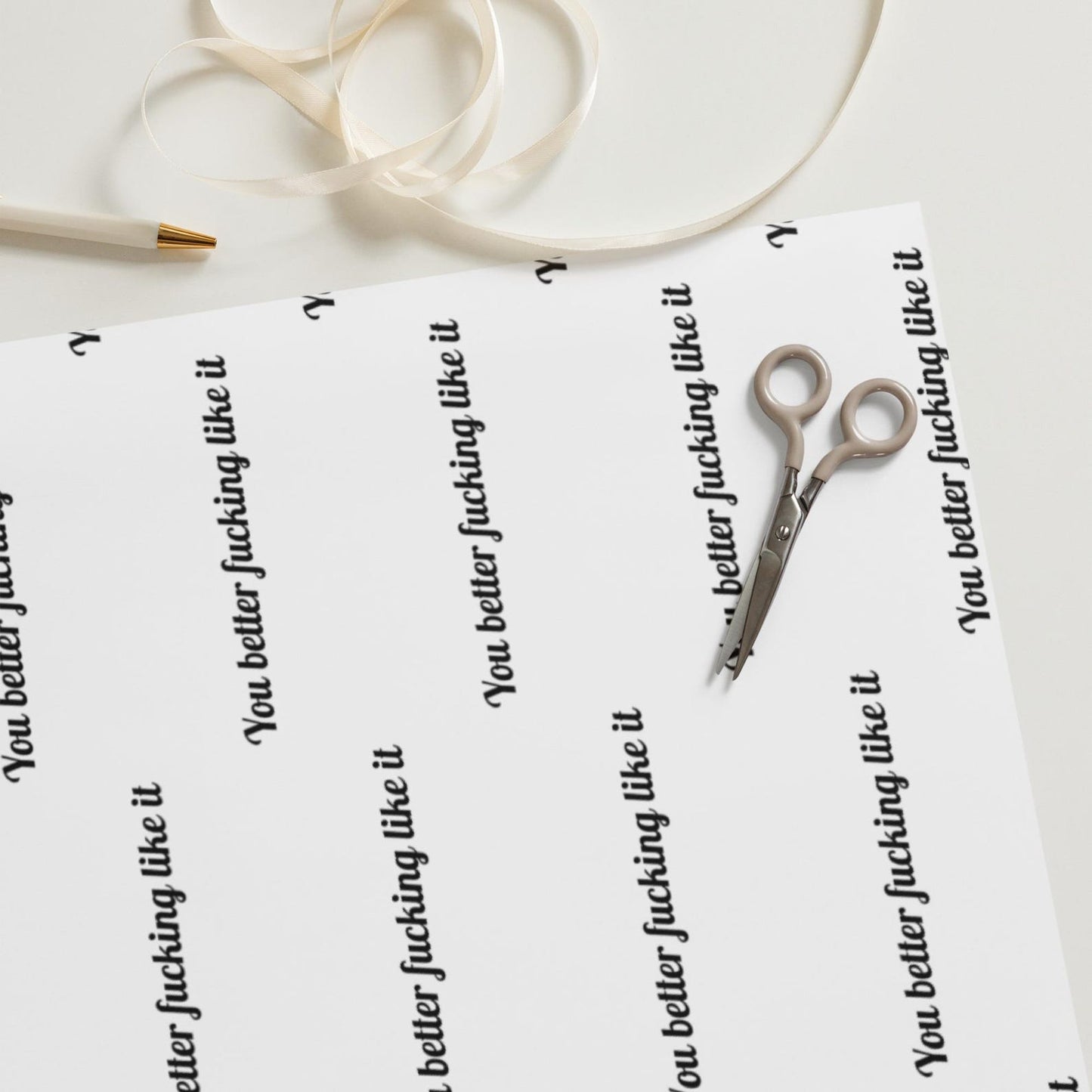 Last Day 49%OFF🎁"You Better F*cking Like It" Funny Gift Wrap