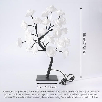 🔥Last Day 49% OFF-Rose Flower Design Tree Night Light