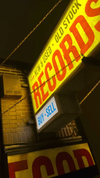 🔥LAST DAY 49% OFF - 🎄💽Record Store Retro Wall Light - Record Collector Gift✨