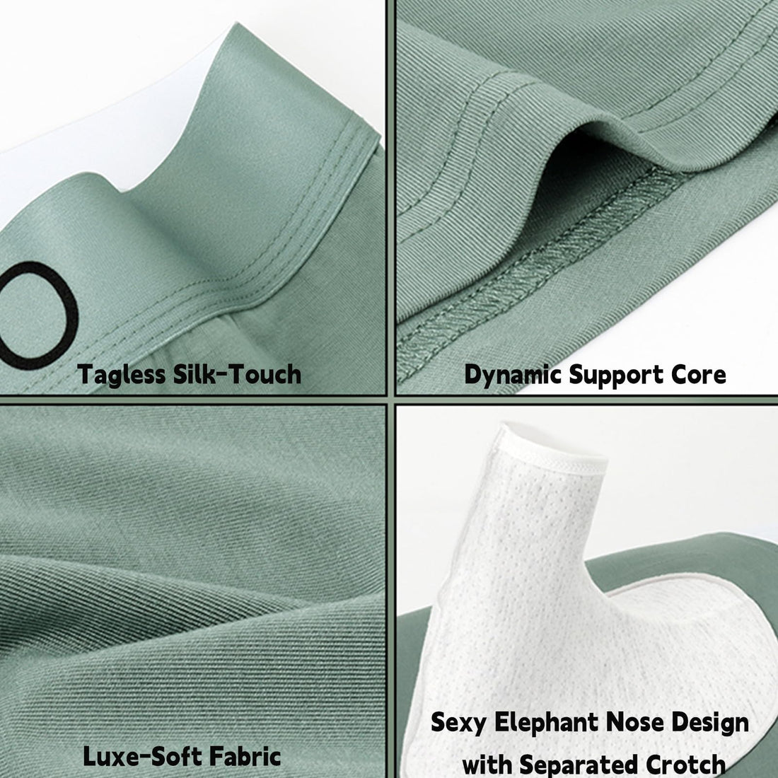 🔥Last Day 49% OFF-🐘Fun Novelty Boxer Briefs with Elephant Trunk Design