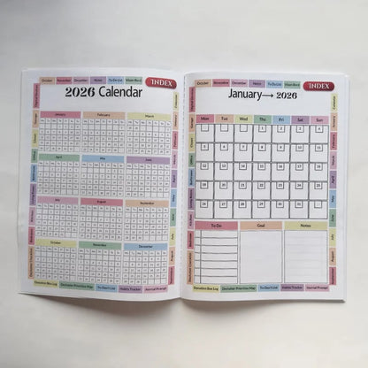 ✍️2026 Declutter Journal Workbook | Transform Your Home in 52 Weeks