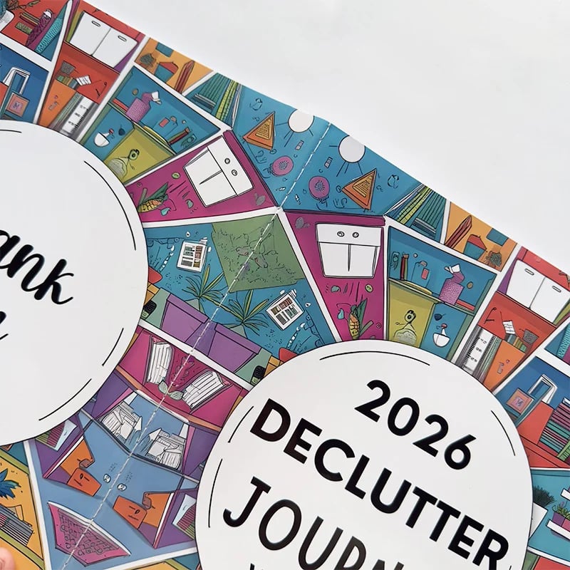 ✍️2026 Declutter Journal Workbook | Transform Your Home in 52 Weeks
