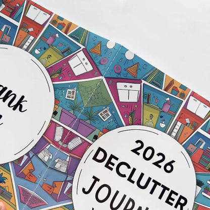 ✍️2026 Declutter Journal Workbook | Transform Your Home in 52 Weeks