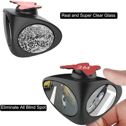 Last Day 49% OFF🔥2-in-1 Car Blind Spot Mirror – Wide Angle Convex Auxiliary Mirror(1 Pair)