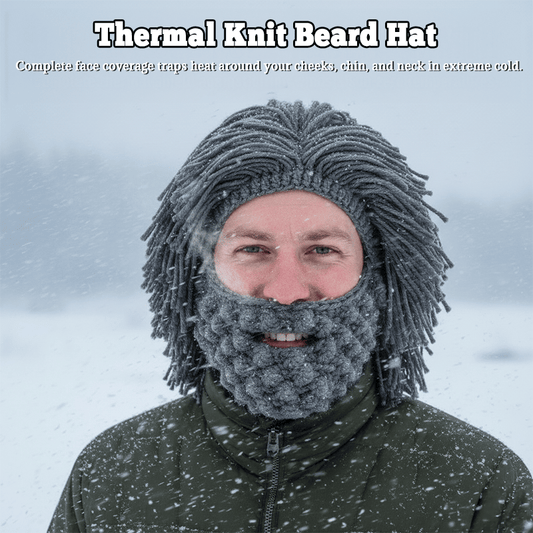 Last Day 49% OFF🔥Thermal Knit Beard Hat