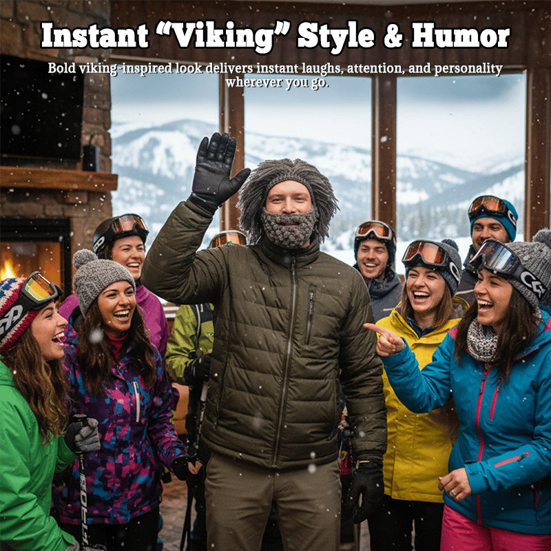 Last Day 49% OFF🔥Thermal Knit Beard Hat