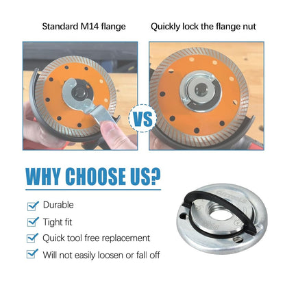 Last Day 49% OFF🔥Angle Grinding Tool Flange Nut🔧