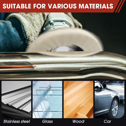 3-PCS Wool Felt Flap Polishing Discs