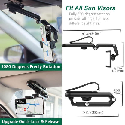 🔥2026 New Arrival👍🏻1080° Multifunction Holder Car Phone Holder