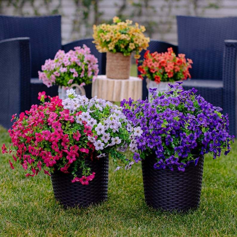 🌸Last Day Sale 49% OFF💐 UV Resistant Colorful Artificial Flower
