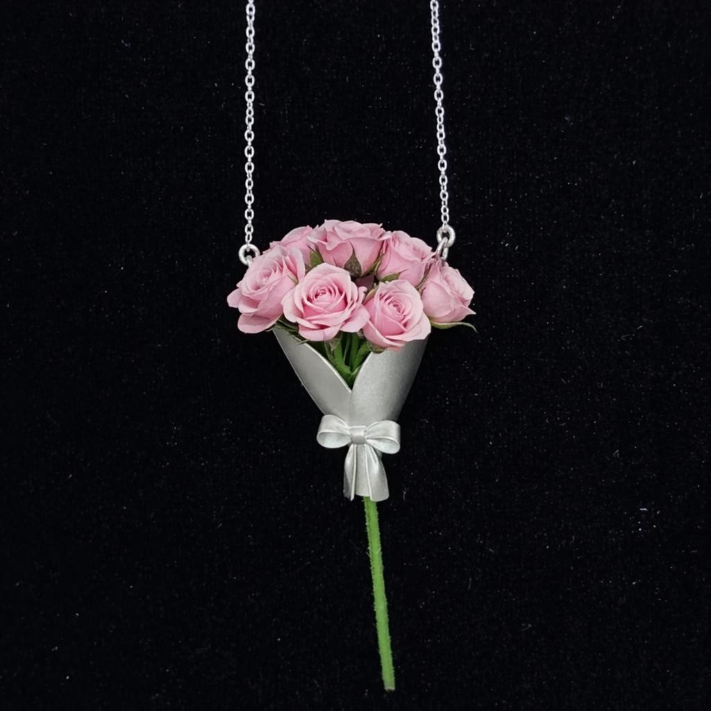 Mother's Day Special 49% OFF🌸Elegant Bouquet Necklace – The Perfect Gift for Mom