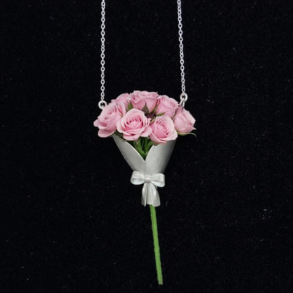 Mother's Day Special 49% OFF🌸Elegant Bouquet Necklace – The Perfect Gift for Mom