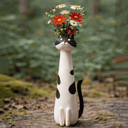 🐱Handcrafted Quirky Cat Vase