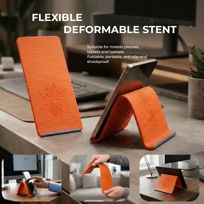 🔥Last Day 49% OFF – Portable Foldable Silicone Phone Holder📱✨