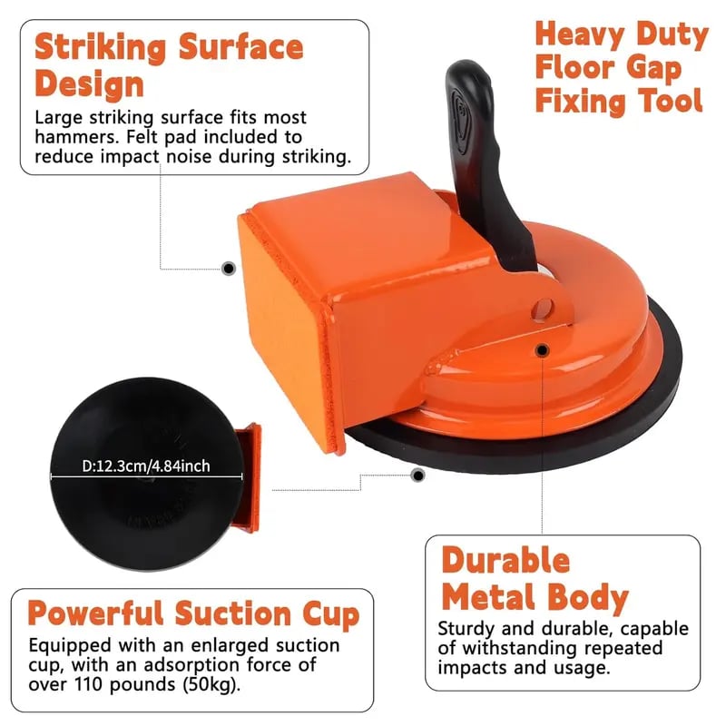 🏠Floor Gap Repair Tools-Suitable for repairing composite flooring, vinyl flooring, and wood flooring