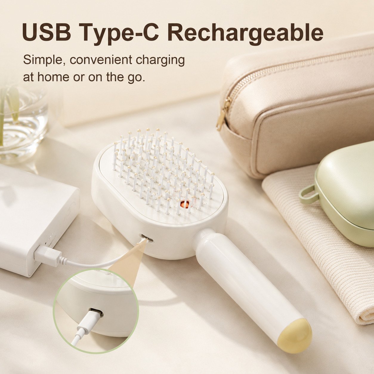 2026 Upgraded 3-in-1 Scalp Spa Mist Brush