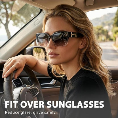 🕶️Oversized Fit-Over Sunglasses for Men & Women | UV400 Protection