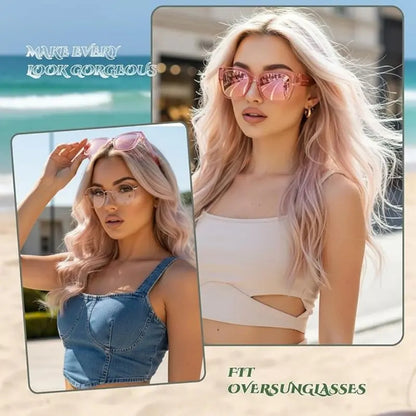 🕶️Oversized Fit-Over Sunglasses for Men & Women | UV400 Protection