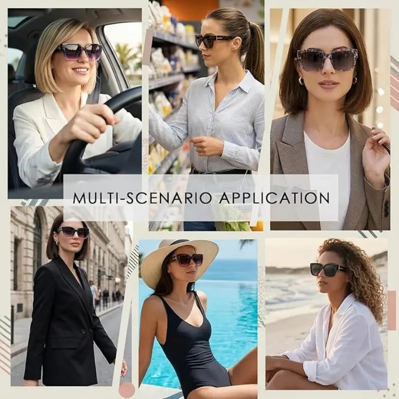 🕶️Oversized Fit-Over Sunglasses for Men & Women | UV400 Protection
