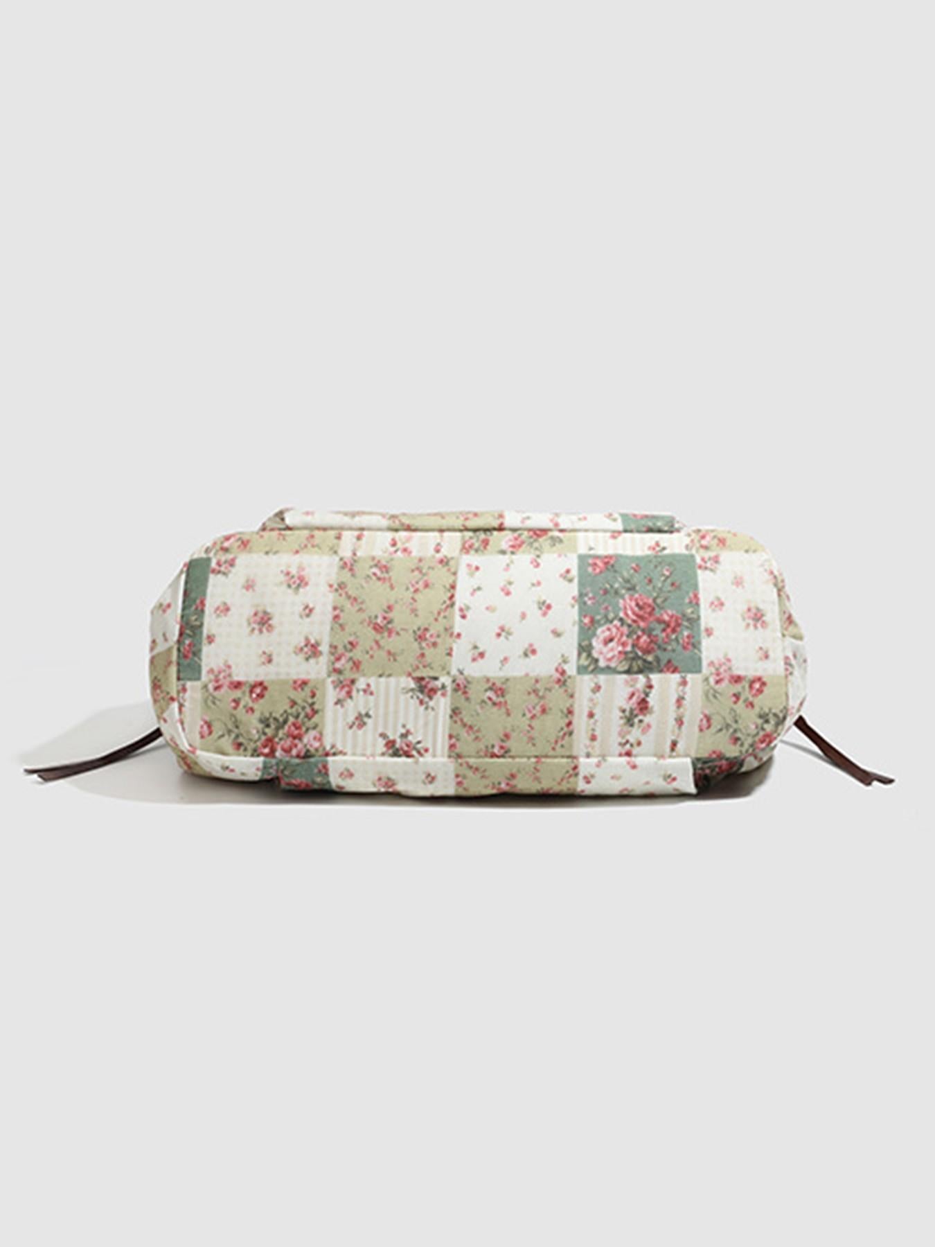 💐Retro Floral Patchwork Crossbody Bag