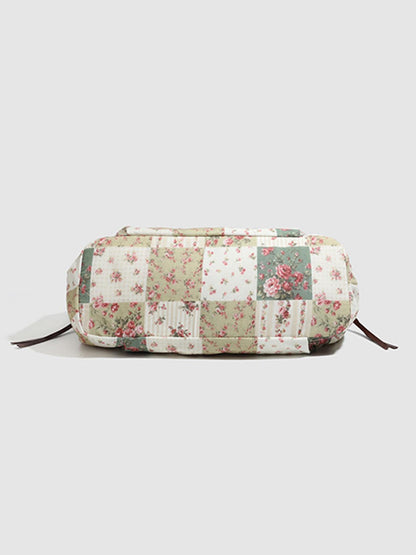 💐Retro Floral Patchwork Crossbody Bag