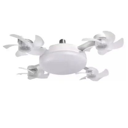 LAST DAY 49%OFF🔥E27 Ceiling Fan Light with Remote – Silent LED 2-in-1 Fan Light