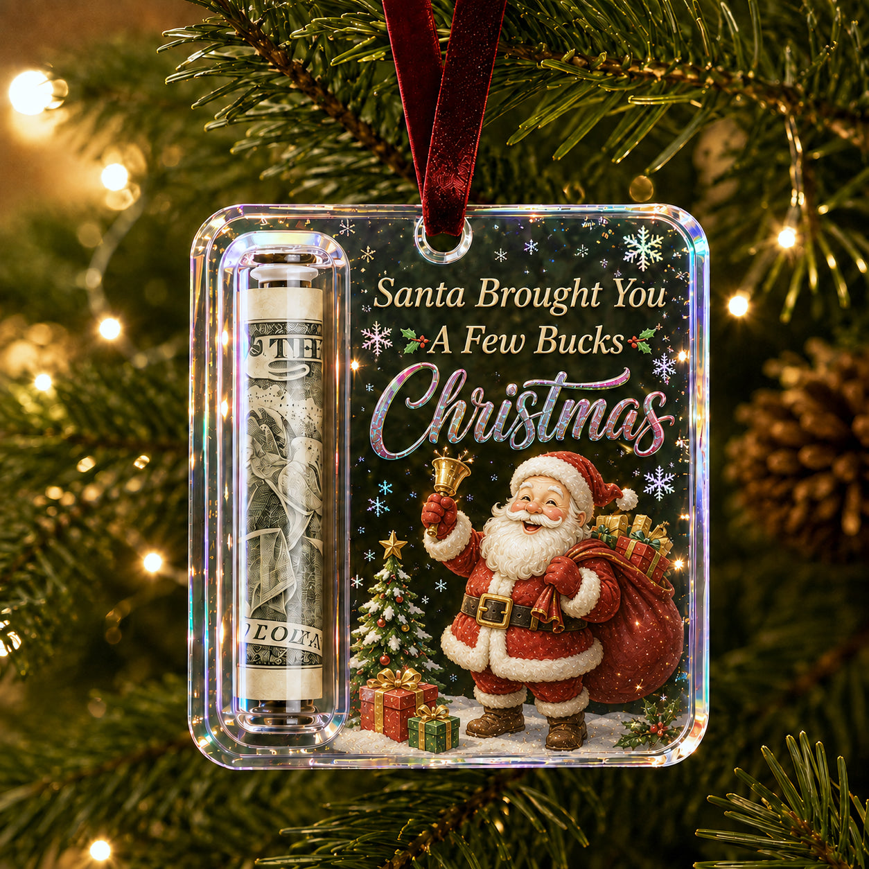 🔥Early Christmas Special 50% OFF - 🎄Christmas Cash Gift Ornament- 🎁Buy 2 Get 1 FREE — Add Any 3 Pcs To Cart🎉