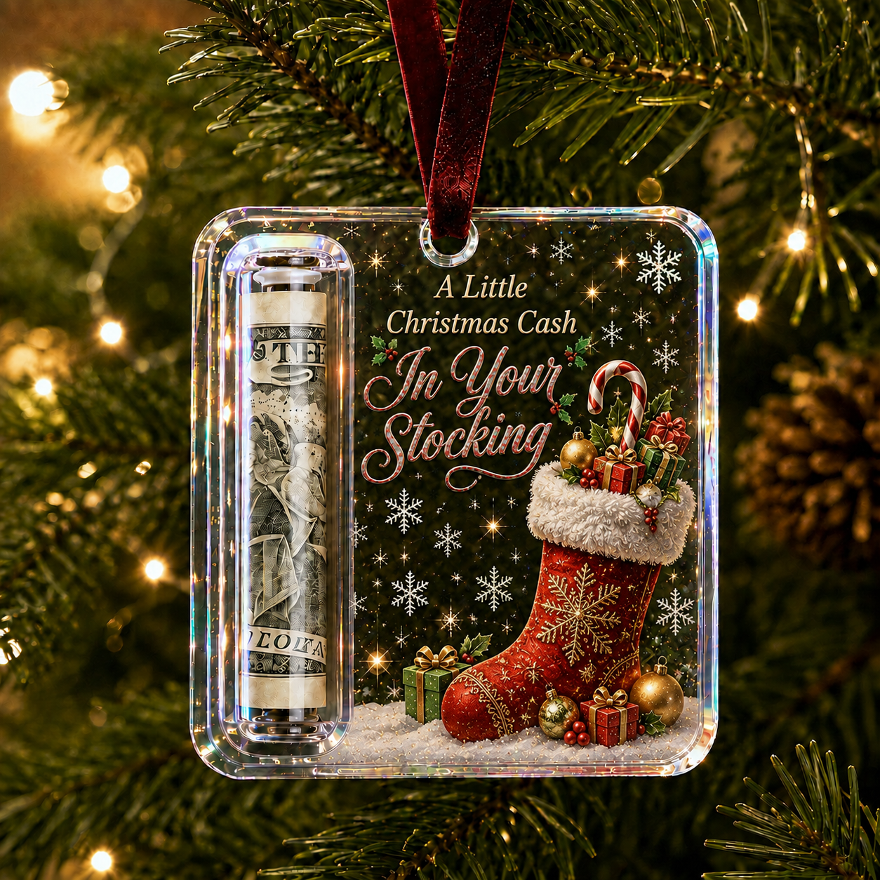🔥Early Christmas Special 50% OFF - 🎄Christmas Cash Gift Ornament- 🎁Buy 2 Get 1 FREE — Add Any 3 Pcs To Cart🎉