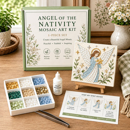 💥Nativity Sea Glass Art Kit – Beginner-Friendly ✨🎁Buy 2 Get 1 FREE — Add Any 3 Pcs To Cart🎉