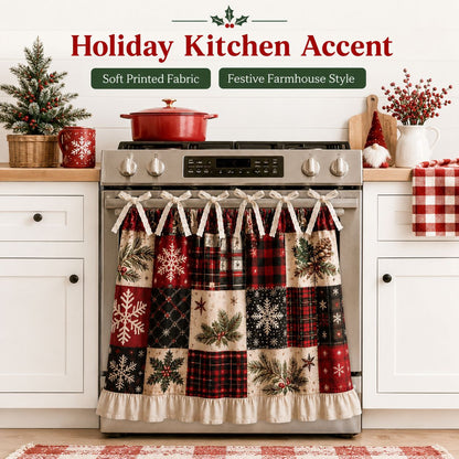🎄 Christmas Tie-On Pocket Curtain Collection🎁Buy 2 Get 1 FREE — Add Any 3 Pcs To Cart🎉