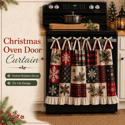 🎄 Christmas Tie-On Pocket Curtain Collection🎁Buy 2 Get 1 FREE — Add Any 3 Pcs To Cart🎉
