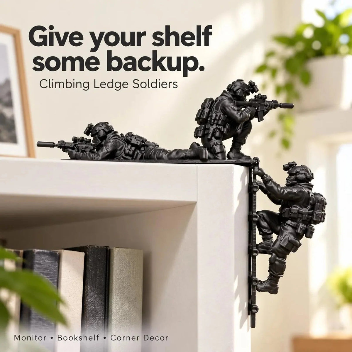 🪖 Climbing Special Ops Soldiers – Tactical Desk Decor⚡️Buy 2 Save 10%