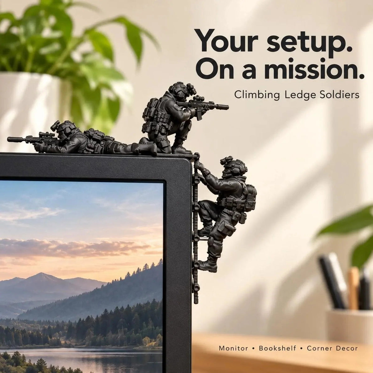 🪖 Climbing Special Ops Soldiers – Tactical Desk Decor⚡️Buy 2 Save 10%