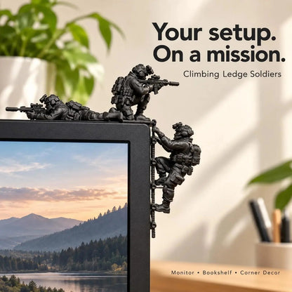 🪖 Climbing Special Ops Soldiers – Tactical Desk Decor⚡️Buy 2 Save 10%