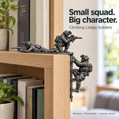 🪖 Climbing Special Ops Soldiers – Tactical Desk Decor⚡️Buy 2 Save 10%