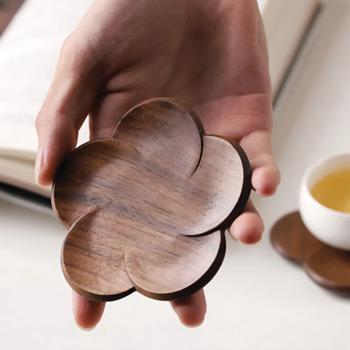 Ensemble de sous-verres Walnut Bloom