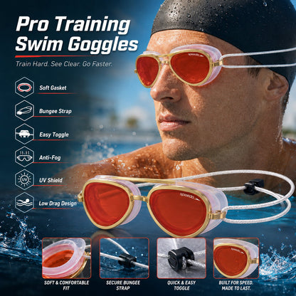 🔥LAST DAY 50% OFF🔥Unisex-Adult Sunny G Mariner Mirrored Goggles