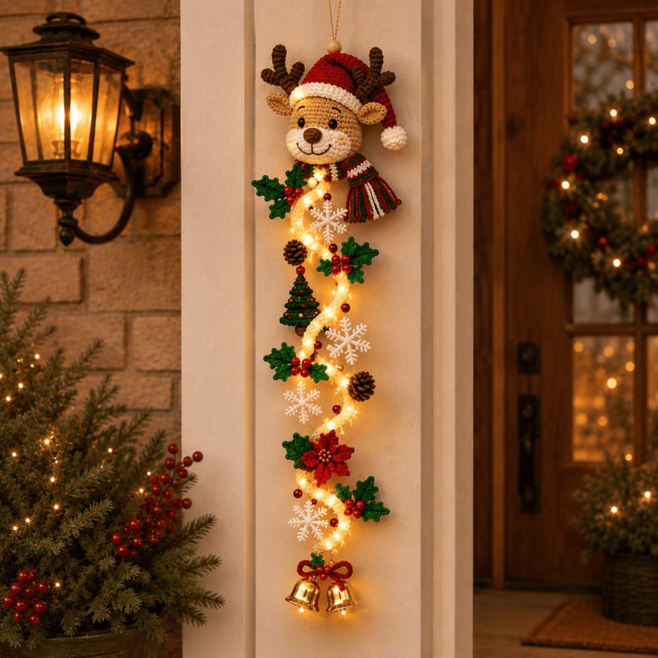 🎄Merry Cascade Glowing Christmas Door Hanger | 🎁Buy 2 Get 1 FREE & Free Shipping — Add Any 3 Pcs To Cart🎉