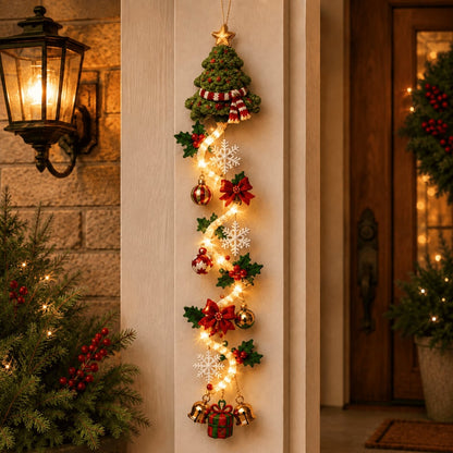 🎄Merry Cascade Glowing Christmas Door Hanger | 🎁Buy 2 Get 1 FREE & Free Shipping — Add Any 3 Pcs To Cart🎉
