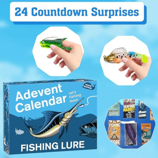 Fishing Advent Calendar 2025 Lure Set